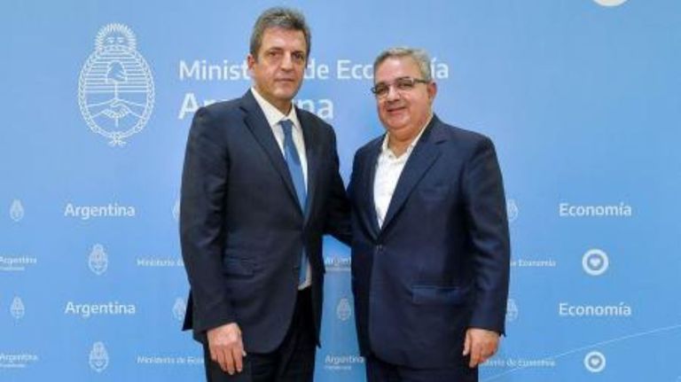 Sergio Massa y Raúl Jalil