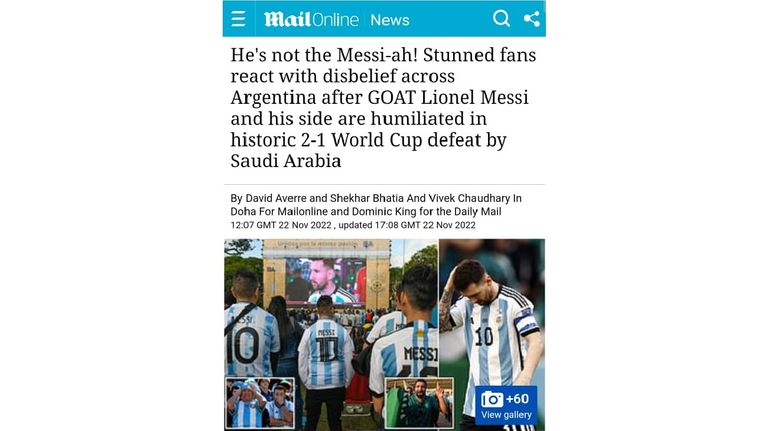 medio ingles sobre messi
