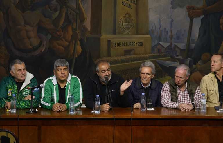 Conferencia de prensa de la CGT