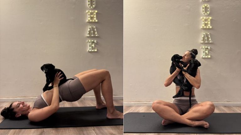 Yoga con perritos en Córdoba
