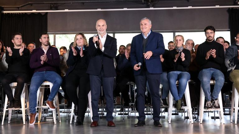 Horacio Rodríguez Larreta y Gerardo Morales