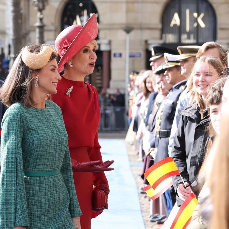 Máxima de Países Bajos se enfrentó a Letizia de España