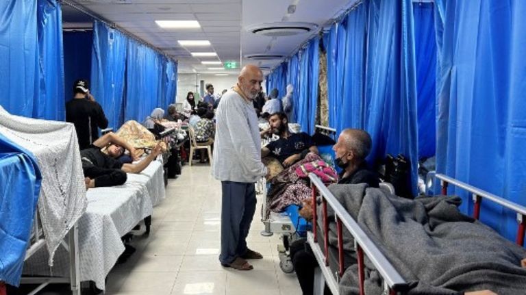 Ataque al principal hospital de la Franja de Gaza