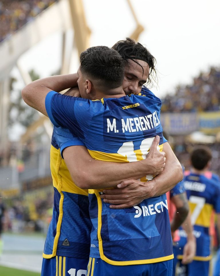 Cavani y Merentiel