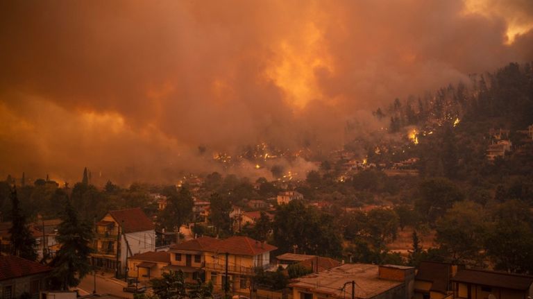 Grecia Incendio