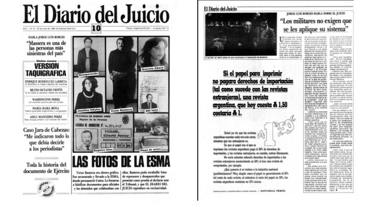 Diario del juicio Borges