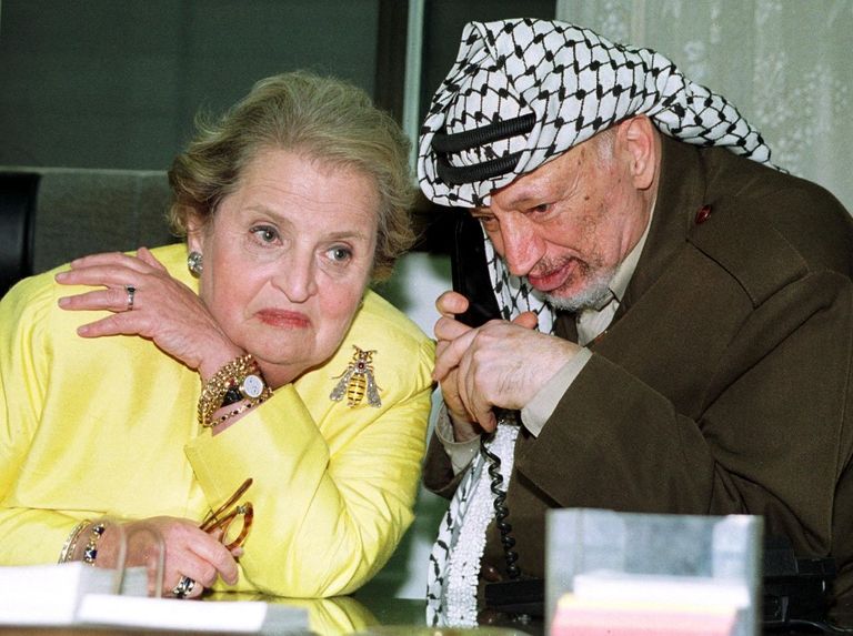 Madeleine Albright.