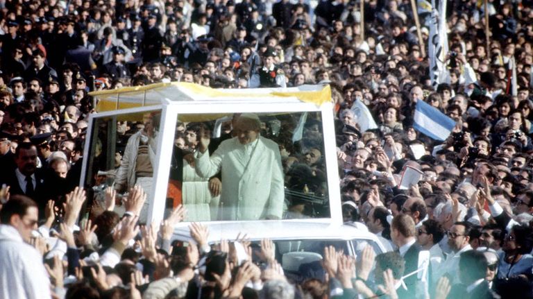 Papa Juan Pablo II en Argentina 20220826
