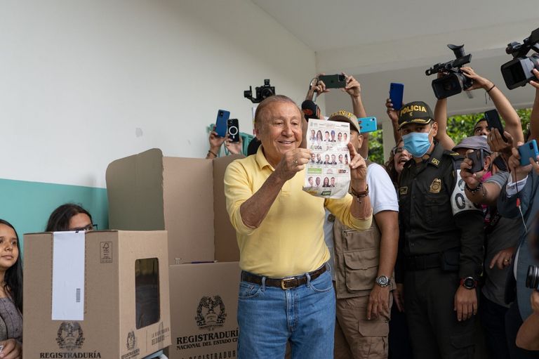 Colombians Vote In First Round Of Presidential Election