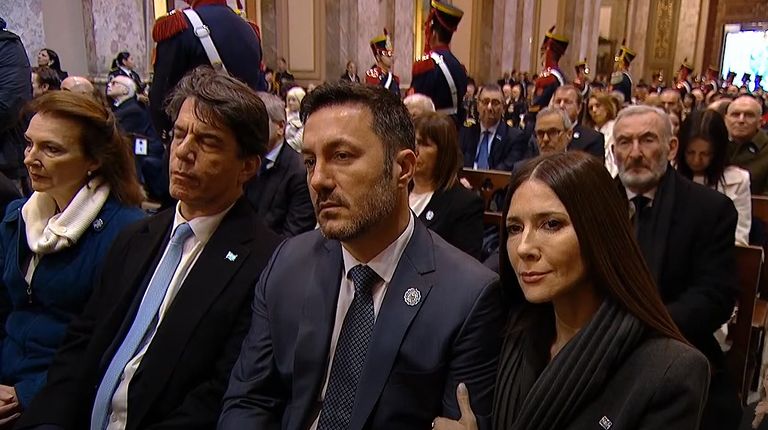 Posse, en el Tedeum del 25 de Mayo.