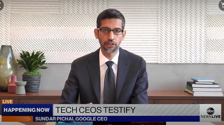 Interrogatorio a Zuckerberg, Pichai, Bezos y Cook 20200729