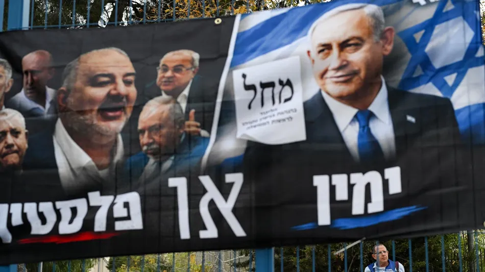Israel cerró las urnas y la oposición aventaja por poco a Netanyahu, según los primeros sondeos