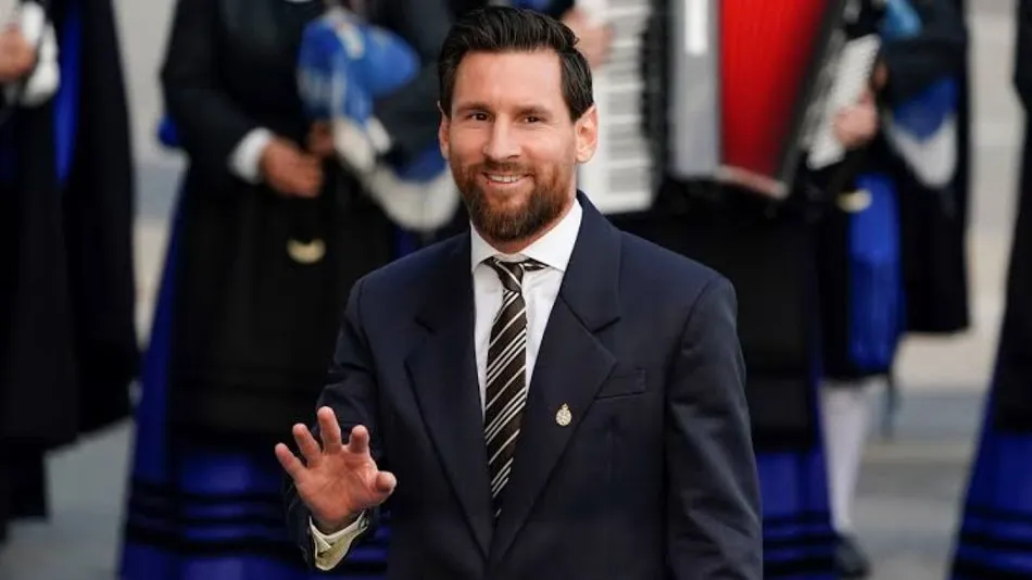 Lionel Messi en modo celebrity