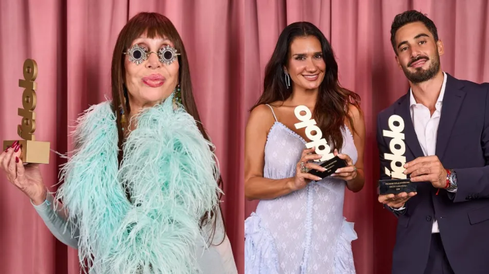 Premios Ídolo 2026: la lista completa de ganadores y el galardón honorífico a Moria Casán