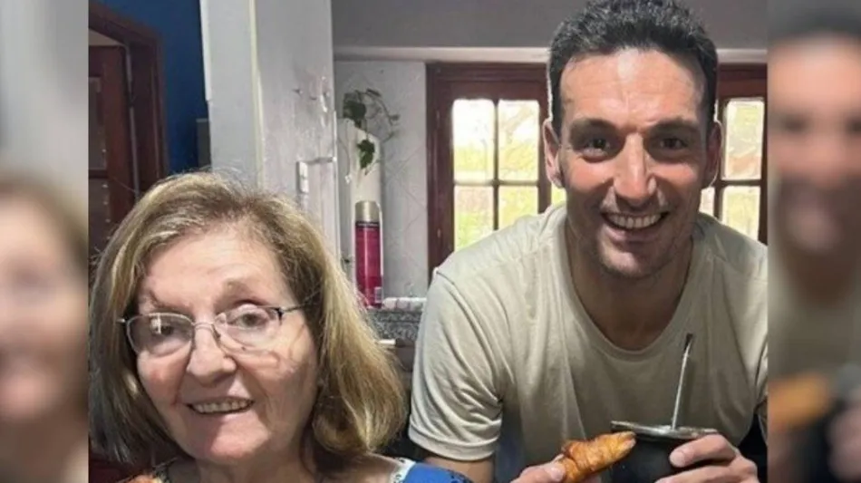 Murió la mamá de Lionel Scaloni, la mujer a la que le dedicó uno de sus títulos más importantes