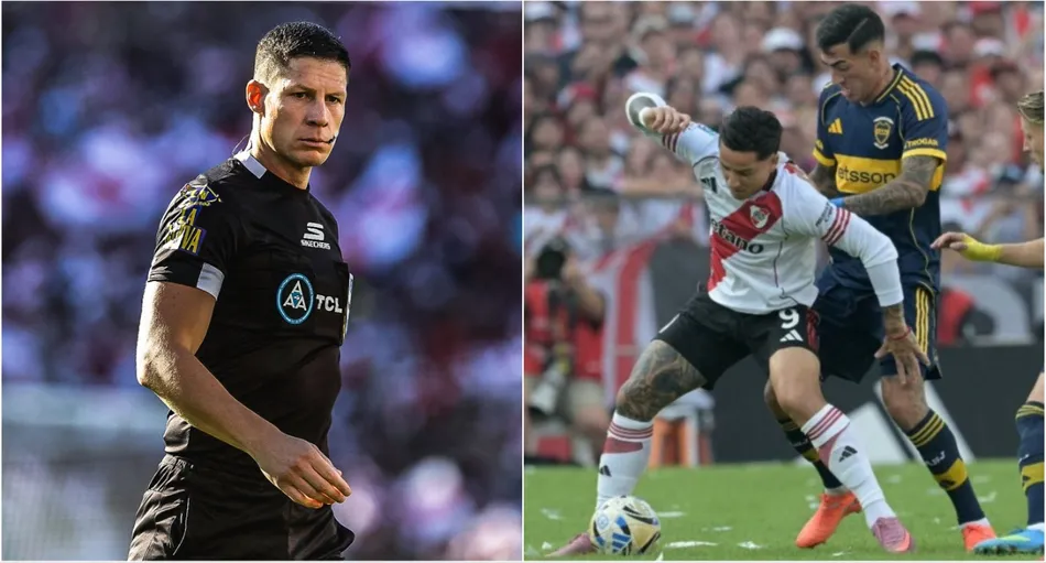 Nicolás Ramírez será el arbitro del Superclásico entre Boca y River: la terna completa