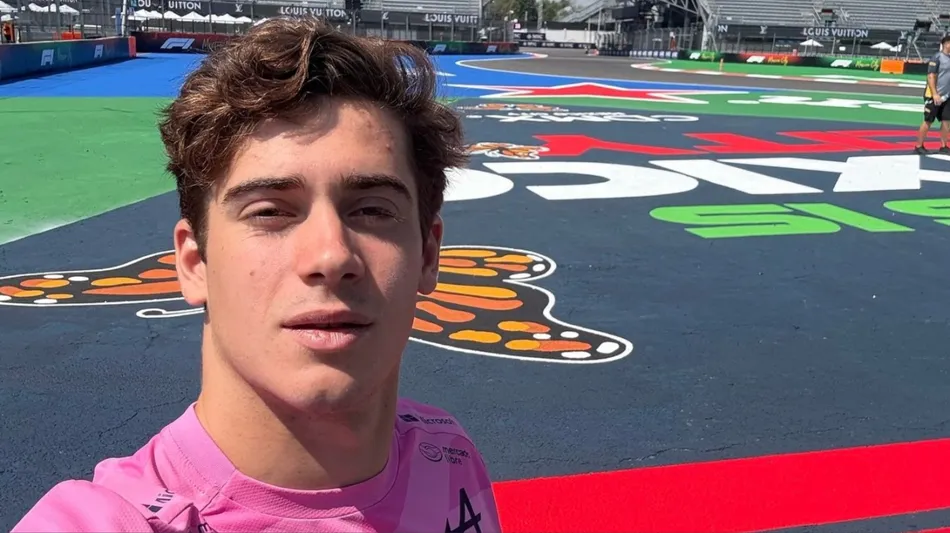Franco Colapinto en el viernes del Gran Premio de México de Fórmula 1: a qué sola a pista y cómo verlo en vivo