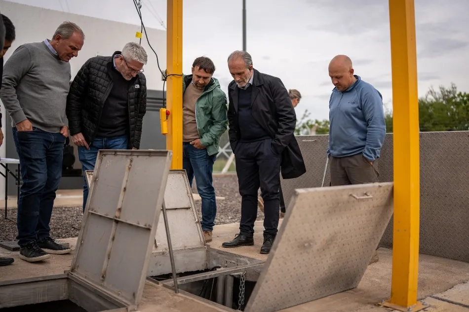 La obra cloacal de Banda Norte entra en su etapa final y beneficiará a 25 mil vecinos de Río Cuarto
