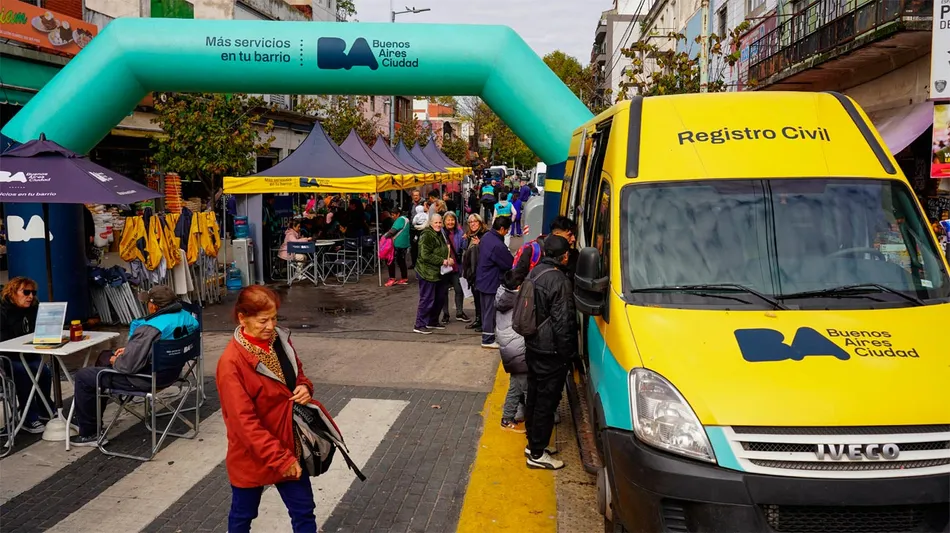 "Más Servicios en tu Barrio" llega a nuevas plazas y parques en la Ciudad de Buenos Aires