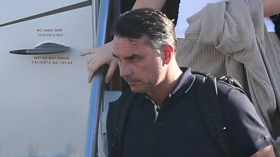 Flávio Bolsonaro ya llegó a Miami