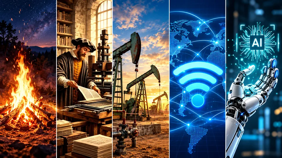 Del fuego a la inteligencia artificial: ¿cuál fue el invento que más cambió la historia?