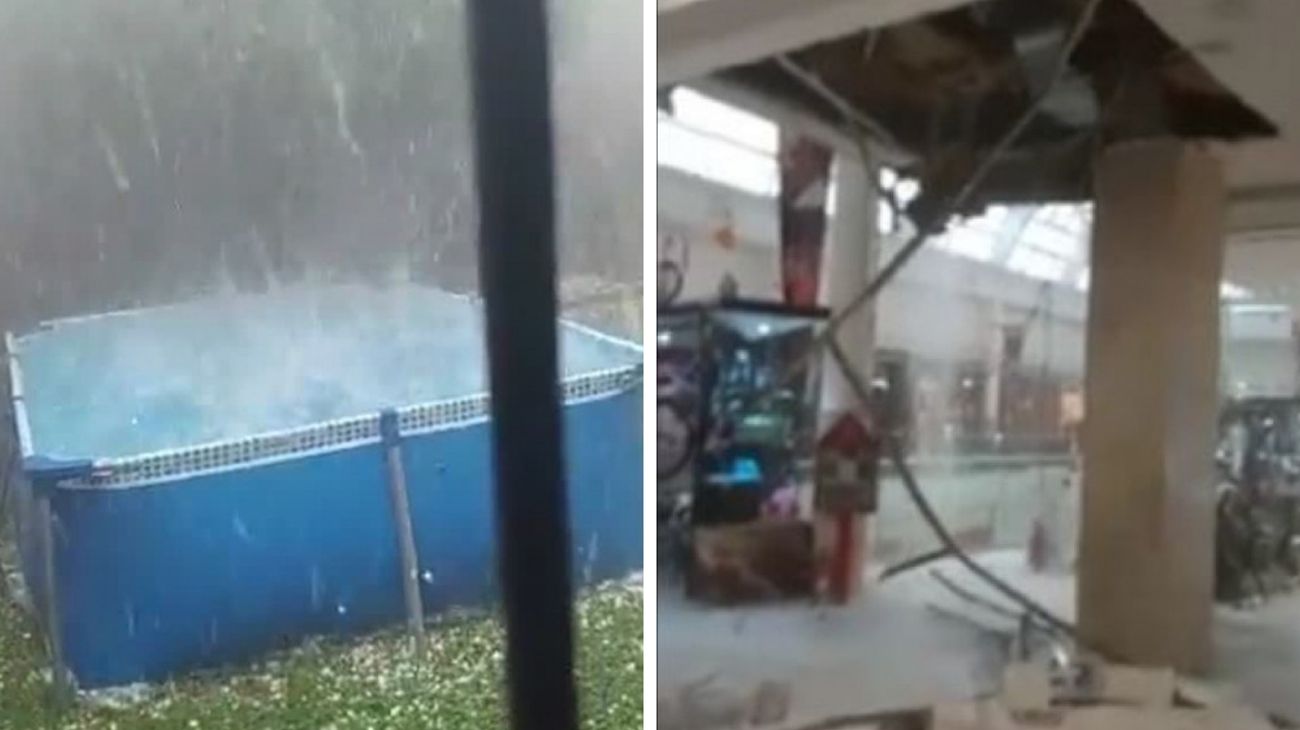 Fuertes tormentas y caída de granizo en Mendoza: el SMN emitió una "alerta amarilla"
