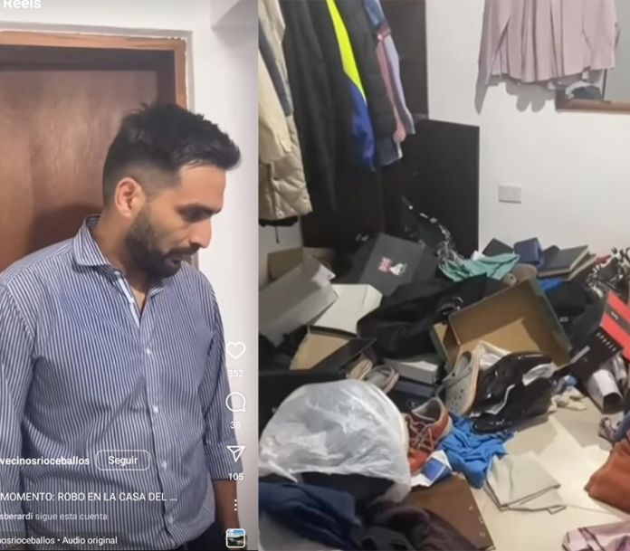 Desvalijaron la casa del intendente de Río Ceballos, mientras asumía en su cargo