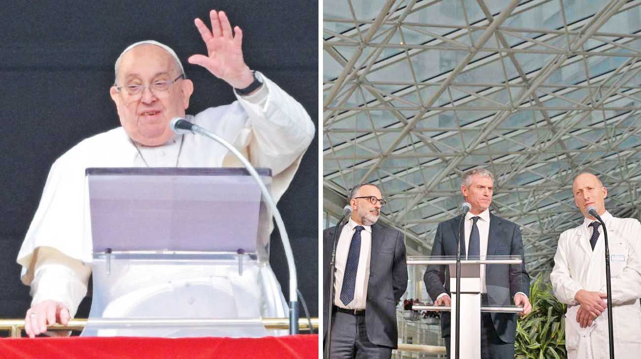 El Papa deja el hospital, pero tendrá que pasar una “larga convalecencia”