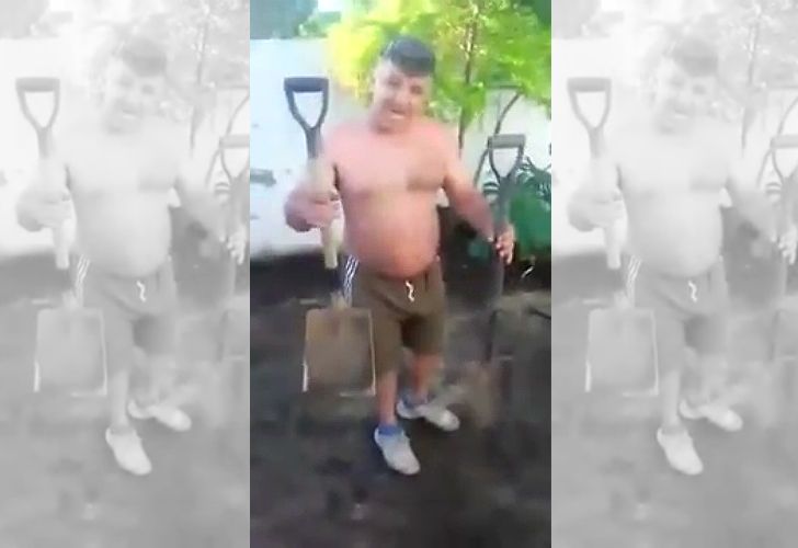 Un tutorial en video enseña a militantes de La Cámpora a trabajar con pala