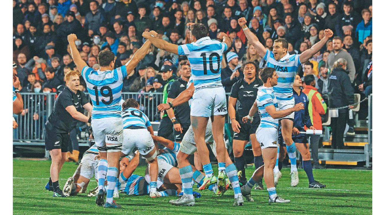 Histórico: Los Pumas les ganaron a los All Blacks como visitantes