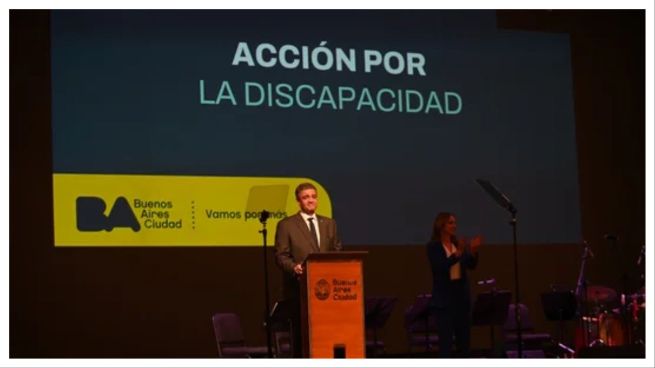Jorge Macri presentó el Plan de Discapacidad y habló sobre su dificultad para caminar