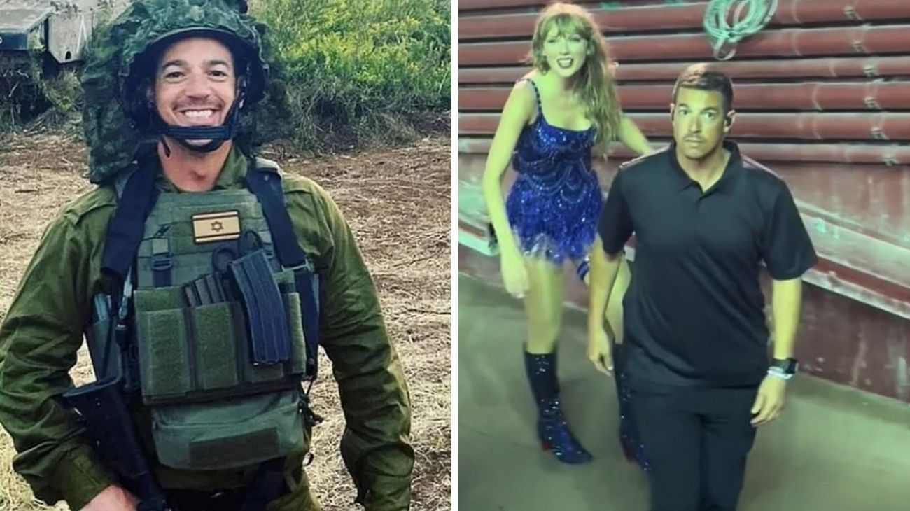 El guardaespaldas de Taylor Swift volvió a Israel para unirse al ejército y luchar contra Hamas