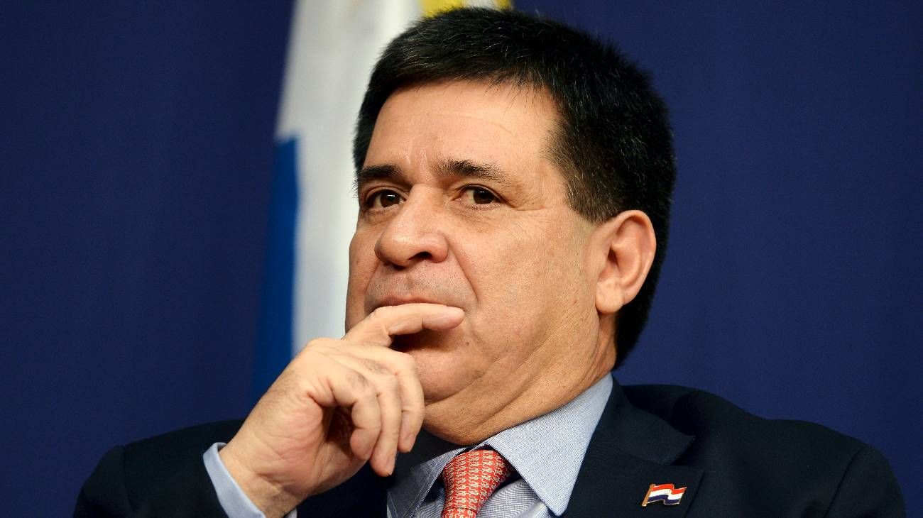 Un juez de Brasil ordenó la detención del expresidente de Paraguay, Horacio Cartes