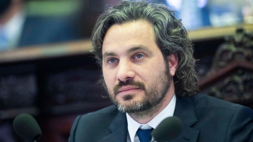 Santiago Cafiero fue papá por cuarta vez