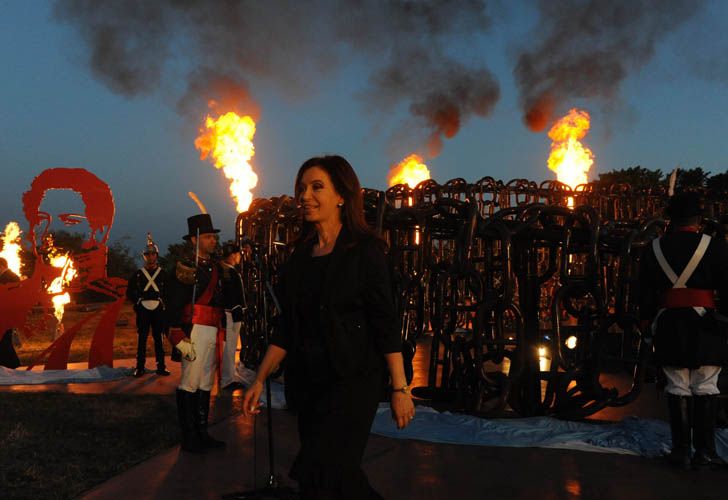 Cristina celebró el Día de la Soberanía