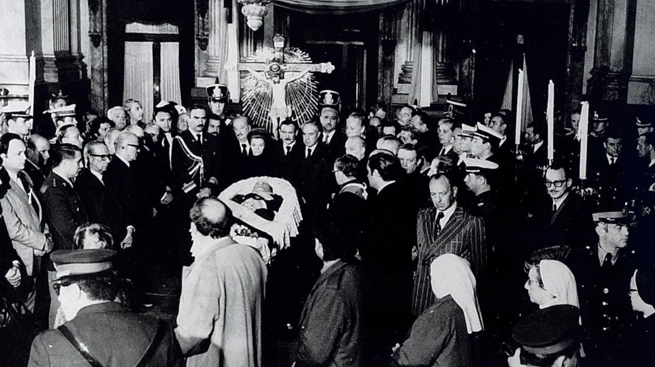 Las últimas horas de Juan Domingo Perón y su multitudinaria despedida