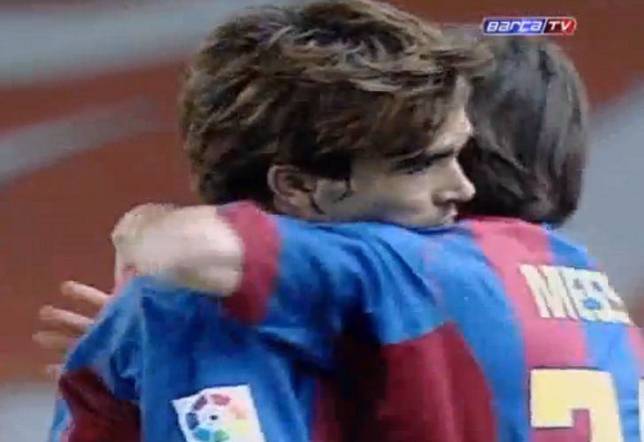 La primera vez de Lionel Messi