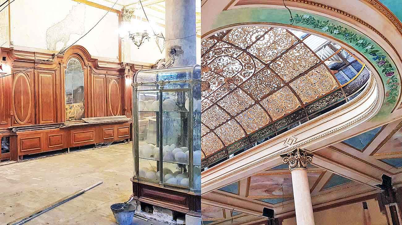 Cómo son los trabajos para devolver a La Ideal su esplendor original