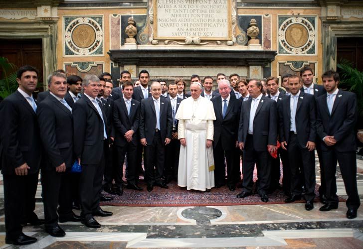 El increíble encuentro de "El Tula" con el papa Francisco