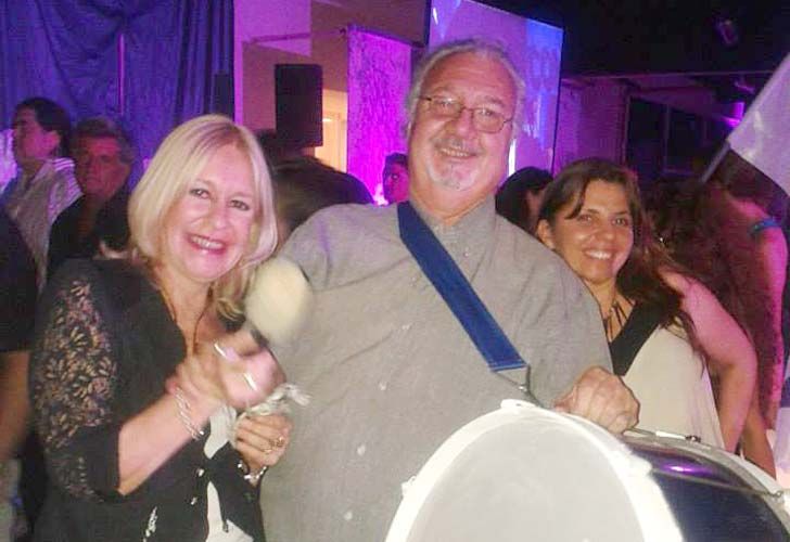 Reapareció Edwin en un festejo en San Isidro