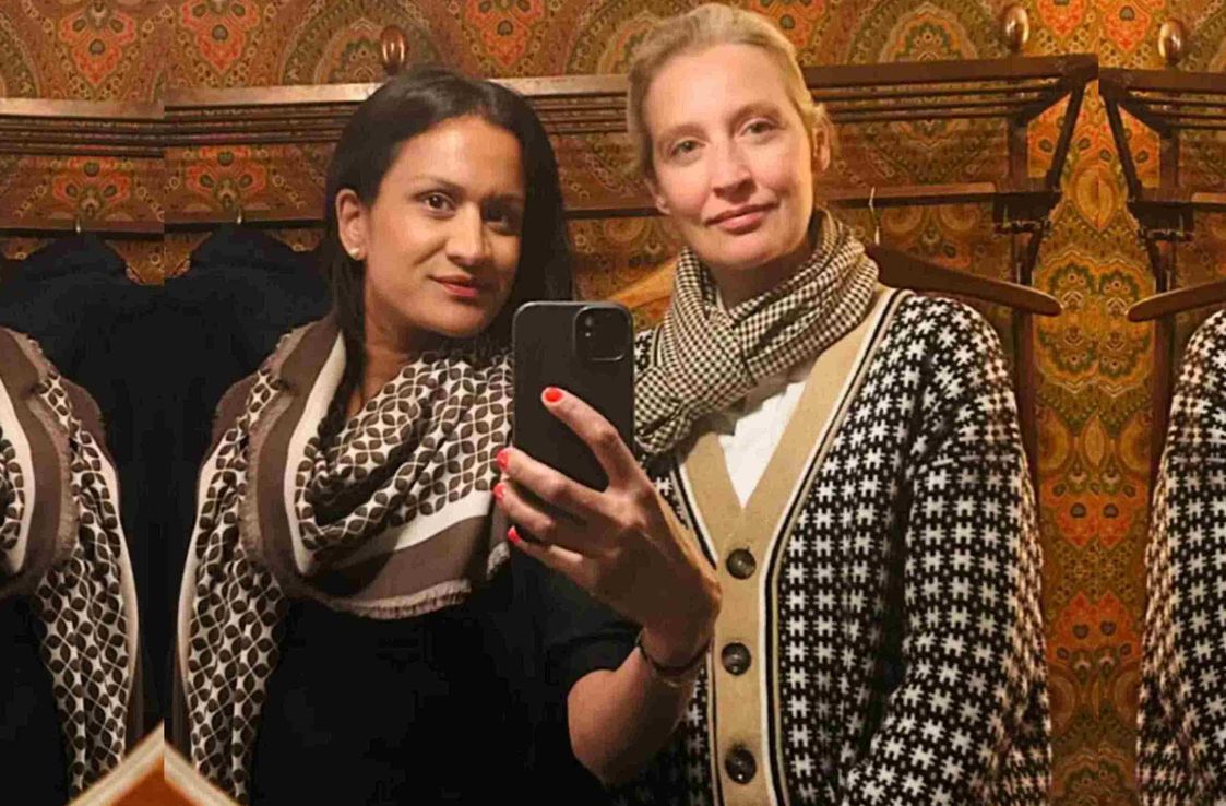Alice Weidel, líder de la extrema derecha alemana armó una familia woke: esposa inmigrante y dos hijos