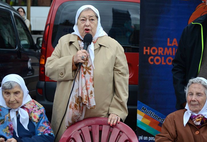 Hebe criticó los discursos de la marcha del 2x1: "Fueron débiles"