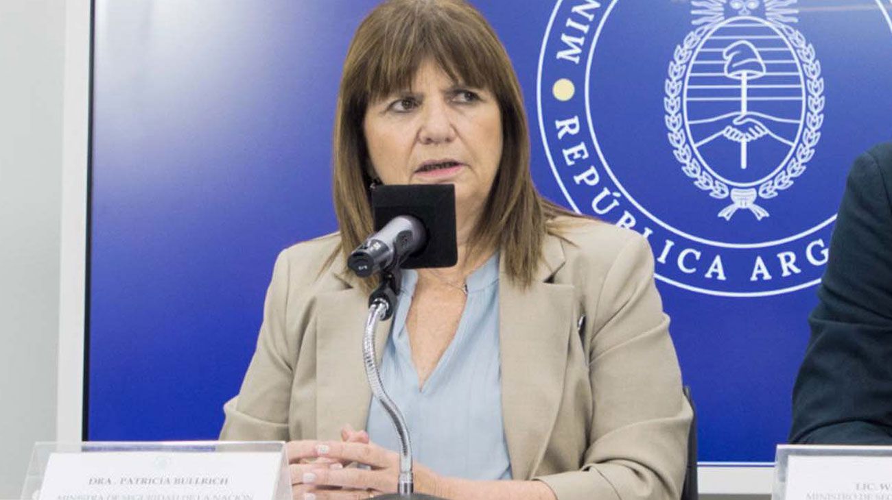 Bullrich defendió el operativo: “No fue desmesurado”