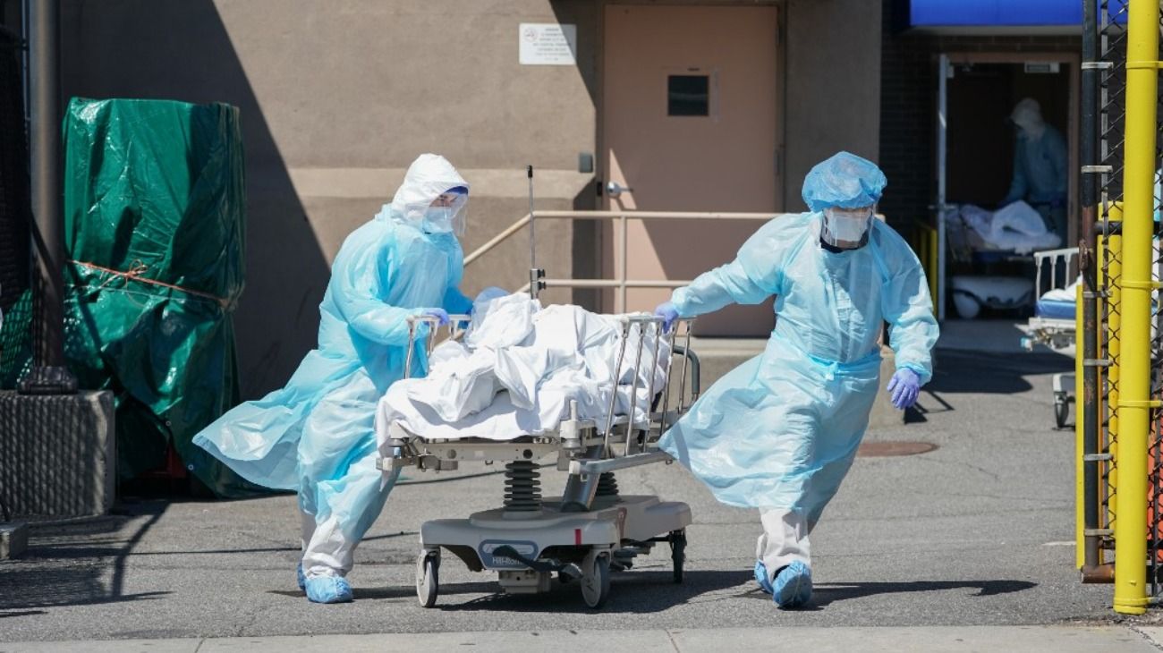 Estados Unidos: vaticinan que podría haber 60 mil muertos por Covid en dos semanas