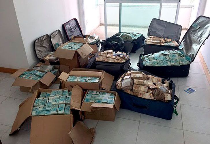 El López brasilero: hallan maletas con dinero en la casa de un ex ministro