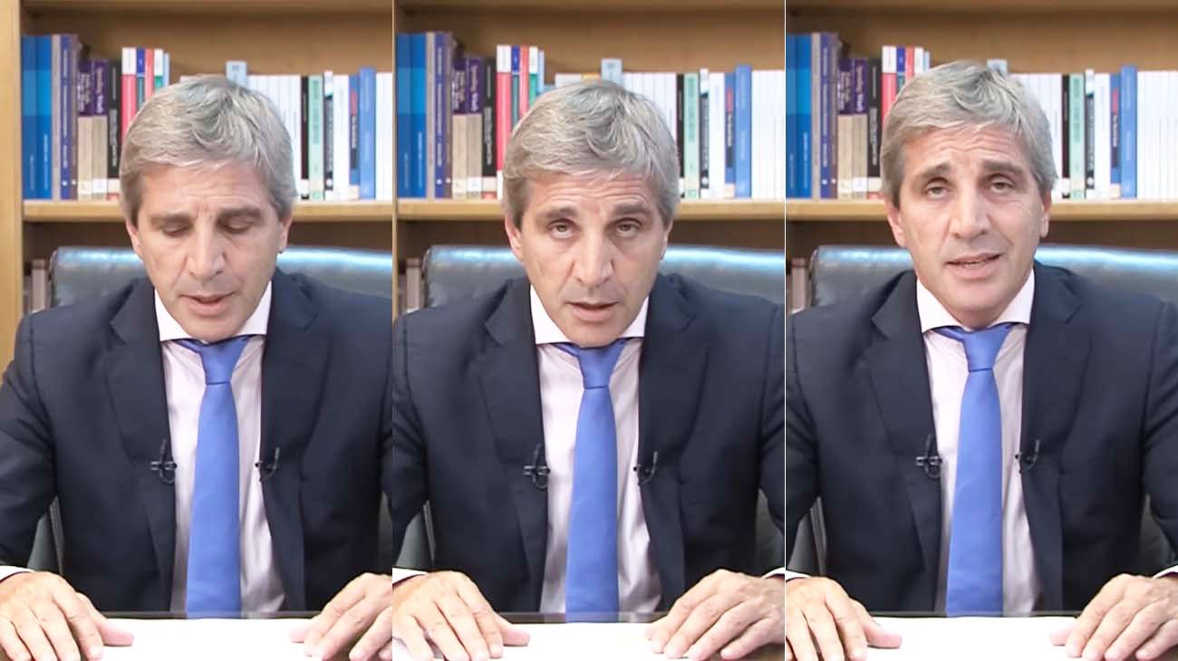 “En posición de ataque”: la comunicación no verbal de Caputo al anunciar las medidas