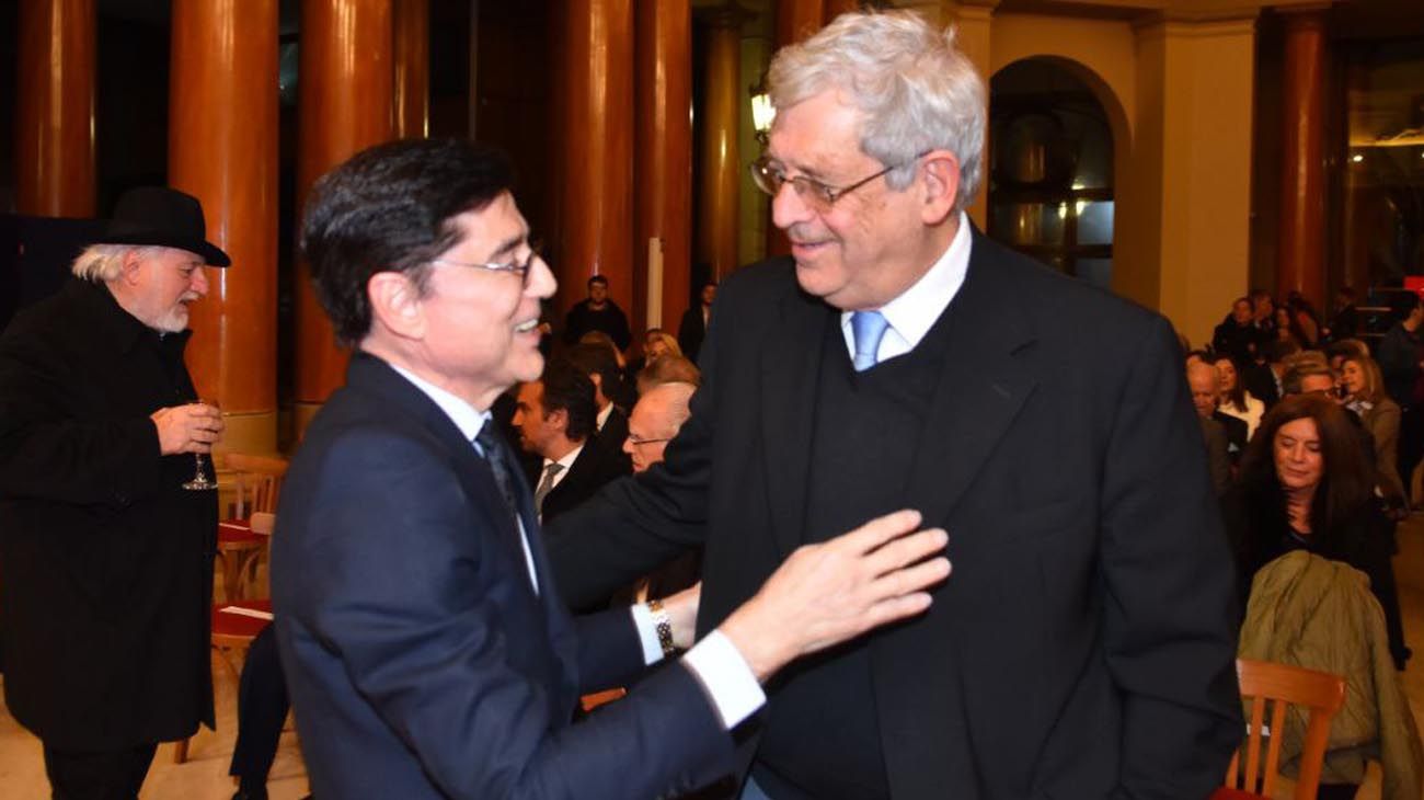 Apareció Gabriel Rubinstein y habló en los Premios Fortuna