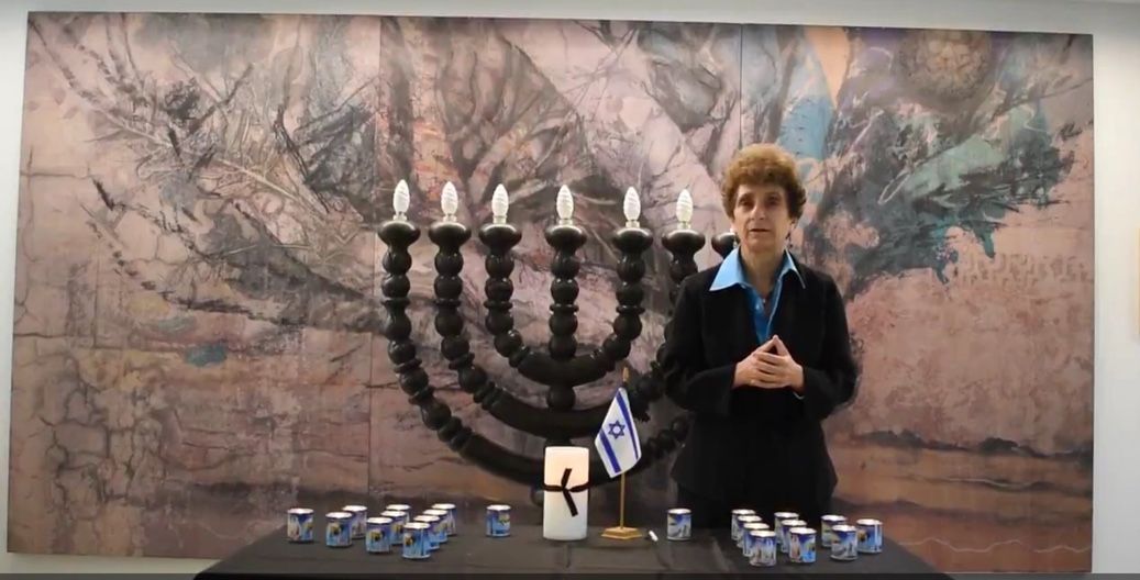 Por el coronavirus, el acto por la Embajada de Israel fue "virtual"