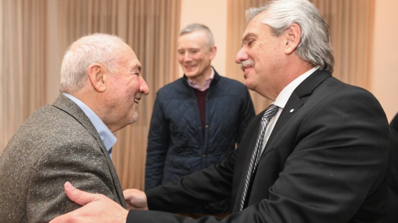 Alberto Fernández cenó con Joseph Stiglitz en Olivos: de qué hablaron