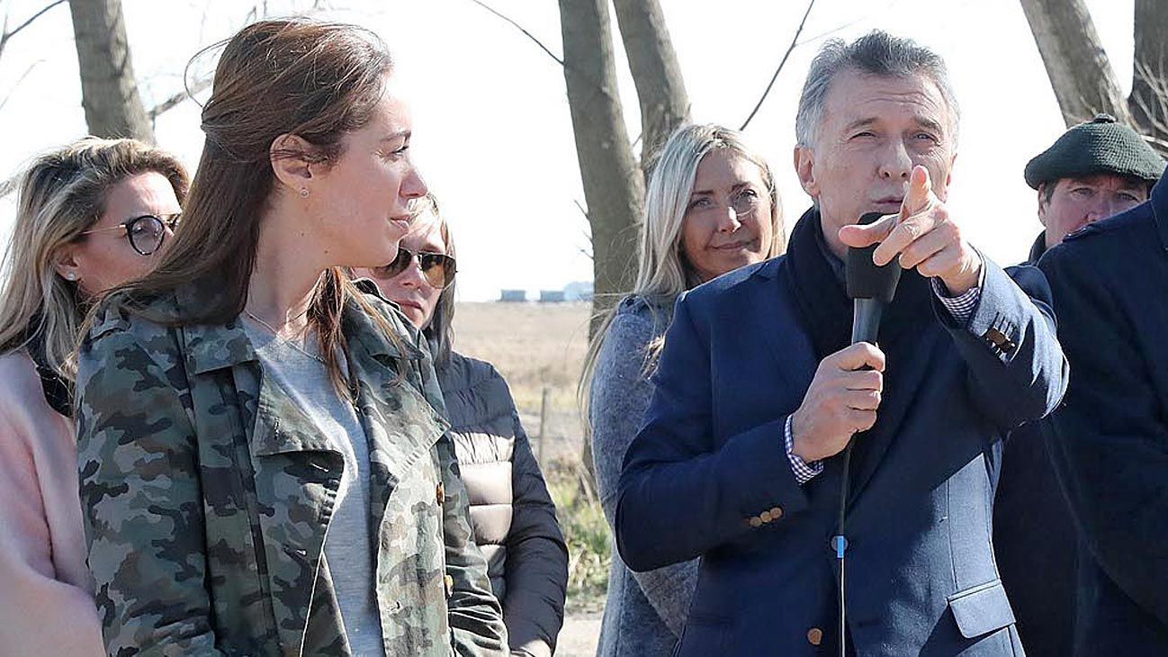 En campaña con Vidal, Macri volvió a hacer eje en las obras